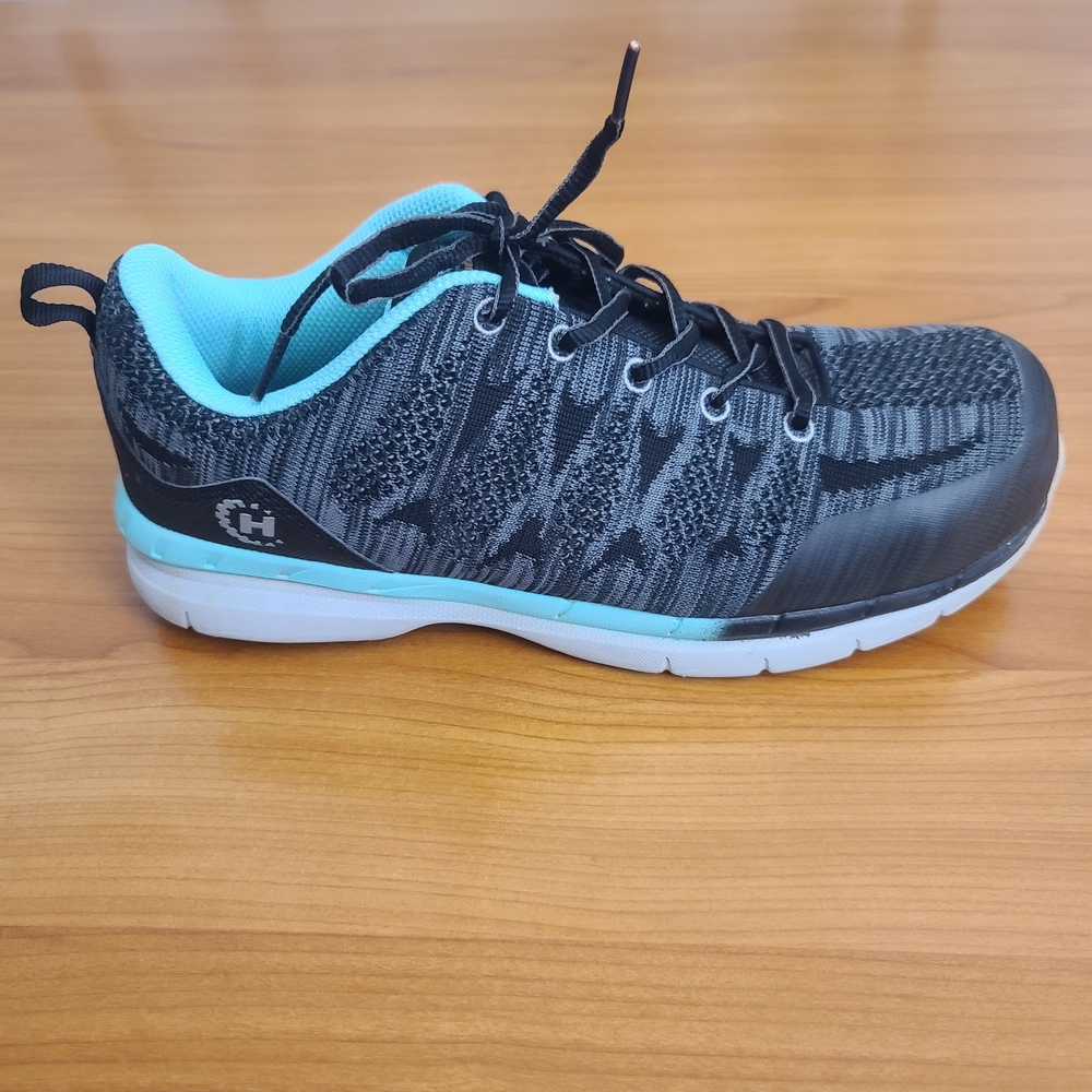 HYTEST‎ Women's HY-Light Nano Toe SD Black Work Shoe Oil Resistant Size 8.5W